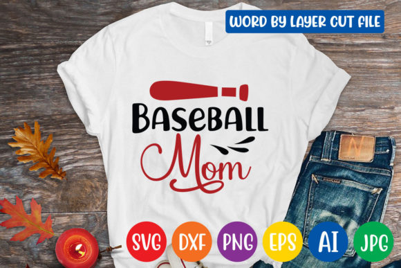 Baseball Mom Svg Design Graphics Review