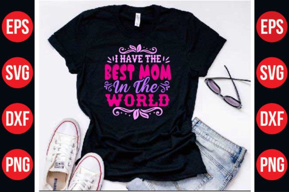 Mom Svg T Shirt Design Graphic Typograph